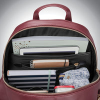 Ladies Leather City Backpack