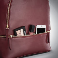 Ladies Leather City Backpack