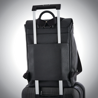 Ladies Leather Flap Backpack