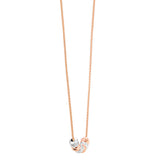 14k White and Rose Gold Lariat Necklace (26 in.)
