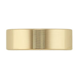 14k Yellow Gold and Damascus Steel Band (8mm)