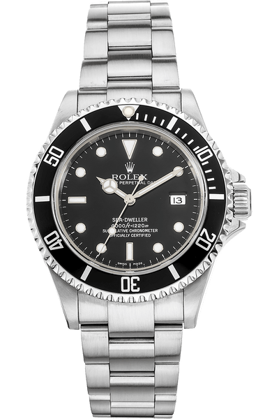TOURNEAU CERTIFIED PRE-OWNED ROLEX SEA-DWELLER STAINLESS STEEL AUTOMATIC