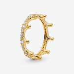 Sparkling Crown Ring