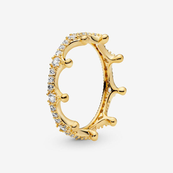 Sparkling Crown Ring