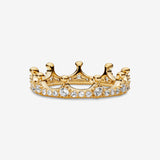 Sparkling Crown Ring