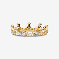 Sparkling Crown Ring
