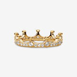 Sparkling Crown Ring