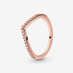 Copy of Sparkling Wishbone Ring
