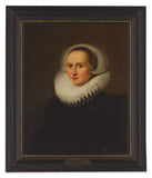 ATTRIBUTED TO LODEWIJK VAN DER HELST | PORTRAIT OF A LADY, HALF LENGTH, FACING LEFT, IN A WHITE RUFF
