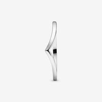 Copy of Polished Wishbone Ring