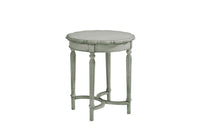 Magnolia Home Pie Crust Dove Grey Tall Side Table By Joanna Gaines