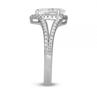 LAB-CREATED WHITE SAPPHIRE EARRING, PENDANT & RING GIFT SET IN STERLING SILVER