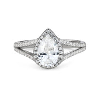 LAB-CREATED WHITE SAPPHIRE EARRING, PENDANT & RING GIFT SET IN STERLING SILVER