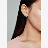 Copy of Pavé Double Hoop Earrings