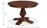 Weston 48" Round Dining Table