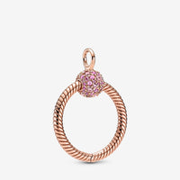 Copy of Pandora Moments Small Pavé O Pendant