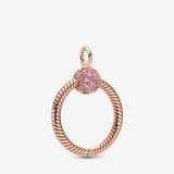 Copy of Pandora Moments Small Pavé O Pendant