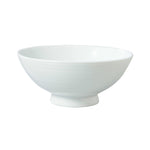 WHITE PORCELAIN RICE BOWL L