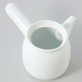 WHITE PORCELAIN TEA POT S