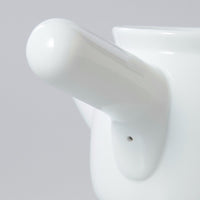 WHITE PORCELAIN TEA POT S