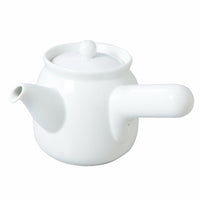 WHITE PORCELAIN TEA POT S