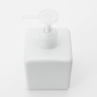 WHITE PORCELAIN SQUARE DISPENSER