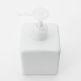 WHITE PORCELAIN SQUARE DISPENSER
