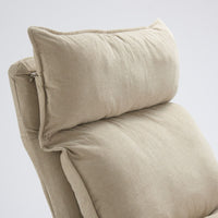 [HD] HIGH BACK RECLINING SOFA SINGLE W74 X D114 X H89.5CM *COVER SOLD SEPARATELY*