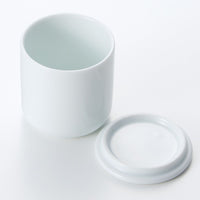 WHITE PORCELAIN POT 90ML