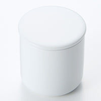 WHITE PORCELAIN POT 90ML