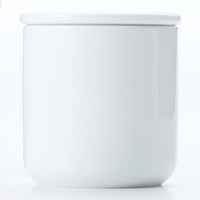 WHITE PORCELAIN POT 90ML
