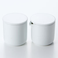 WHITE PORCELAIN POT 90ML