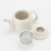 BEIGE PORCELAIN POT 450ML