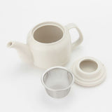 BEIGE PORCELAIN POT 450ML