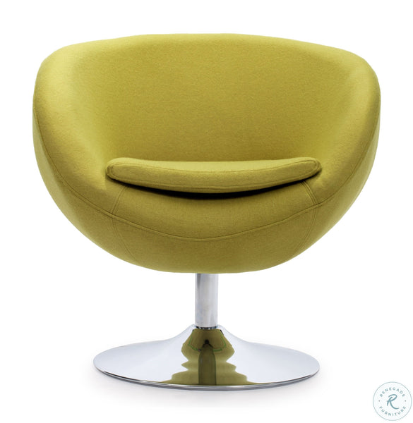 Lund Pistachio Green Arm Chair by Zuo