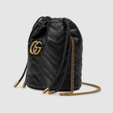 Mini borsa a secchiello GG Marmont