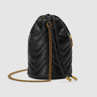 Mini borsa a secchiello GG Marmont