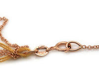 NWT 0.25ctw Diamond Cross Pendant Necklace 14k Rose Gold