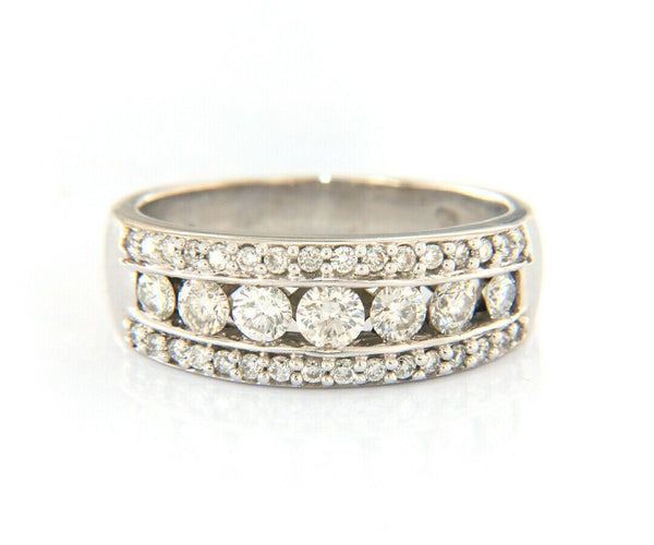 2.00ctw Diamond Three Row Anniversary Band Ring in 14K
