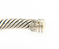 David Yurman Renaissance, Citrine and Tourmaline Cuff Bracelet, 925 and 14kt