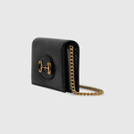 Portafoglio Gucci 1955 Horsebit con catena