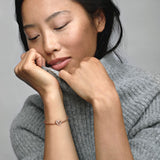 Sparkling Entwined Hearts Charm