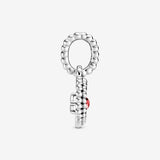 Copy of July Birthstone Heart Dangle Charm