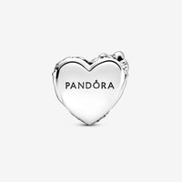 Copy of Flower & Bow Heart Charm