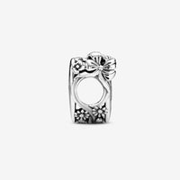 Copy of Flower & Bow Heart Charm