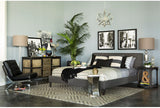 Chandelier-Rosilyn Antique Silver 5-Light
