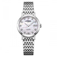 Rotary Ladies' Windsor Pink Mother Of Pearl Dial Watch