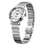 Rotary Ladies' Windsor Pink Mother Of Pearl Dial Watch