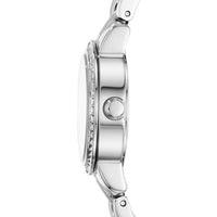 SHAE THREE-HAND STAINLESS STEEL WATCH