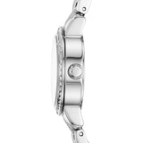 SHAE THREE-HAND STAINLESS STEEL WATCH